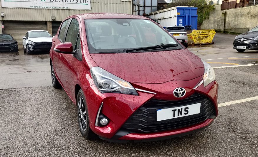 2019 19 TOYOTA YARIS ICON TECH 1.5 VVT-i UNRECORDED DAMAGED SALVAGE