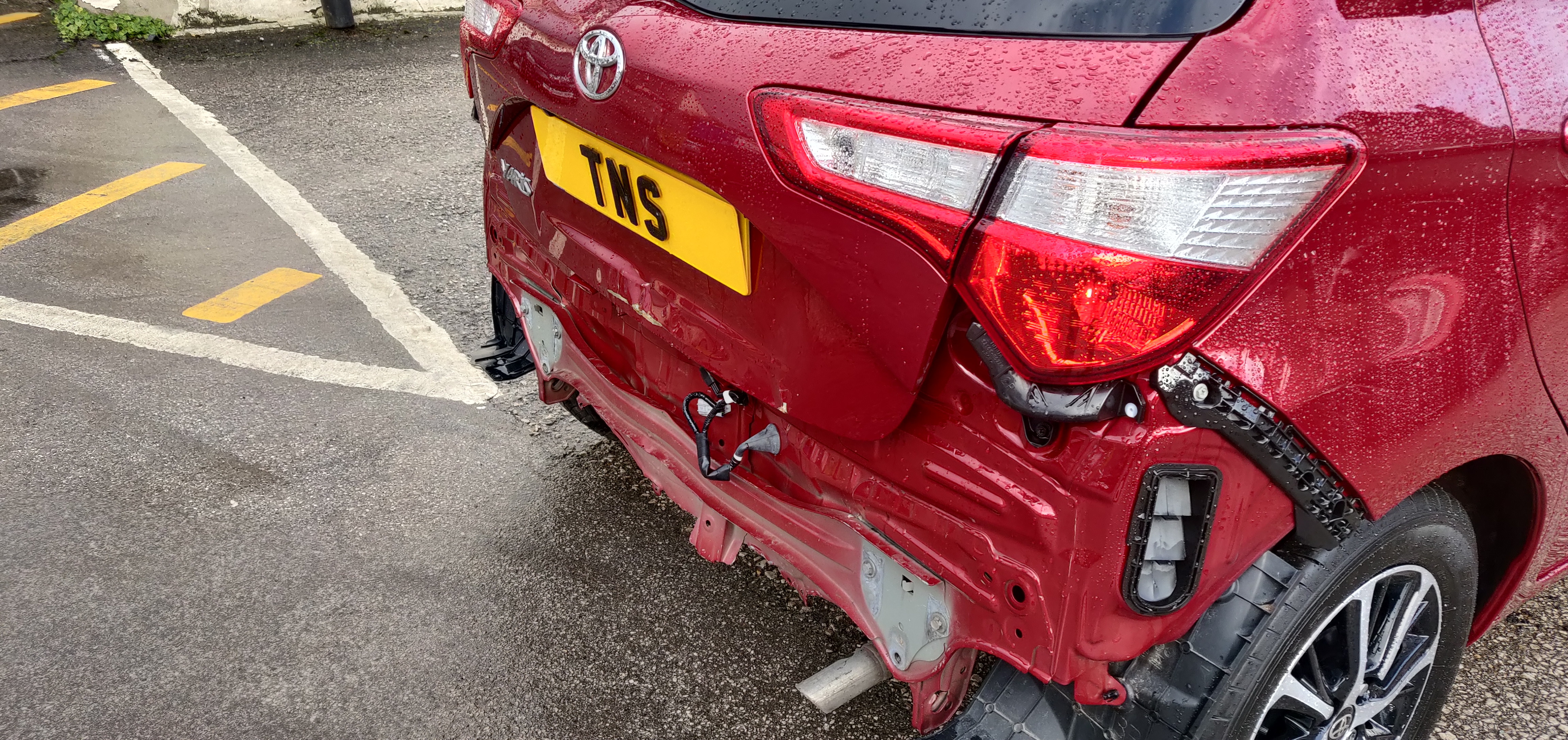 2019 19 TOYOTA YARIS ICON TECH 1.5 VVT-i UNRECORDED DAMAGED SALVAGE