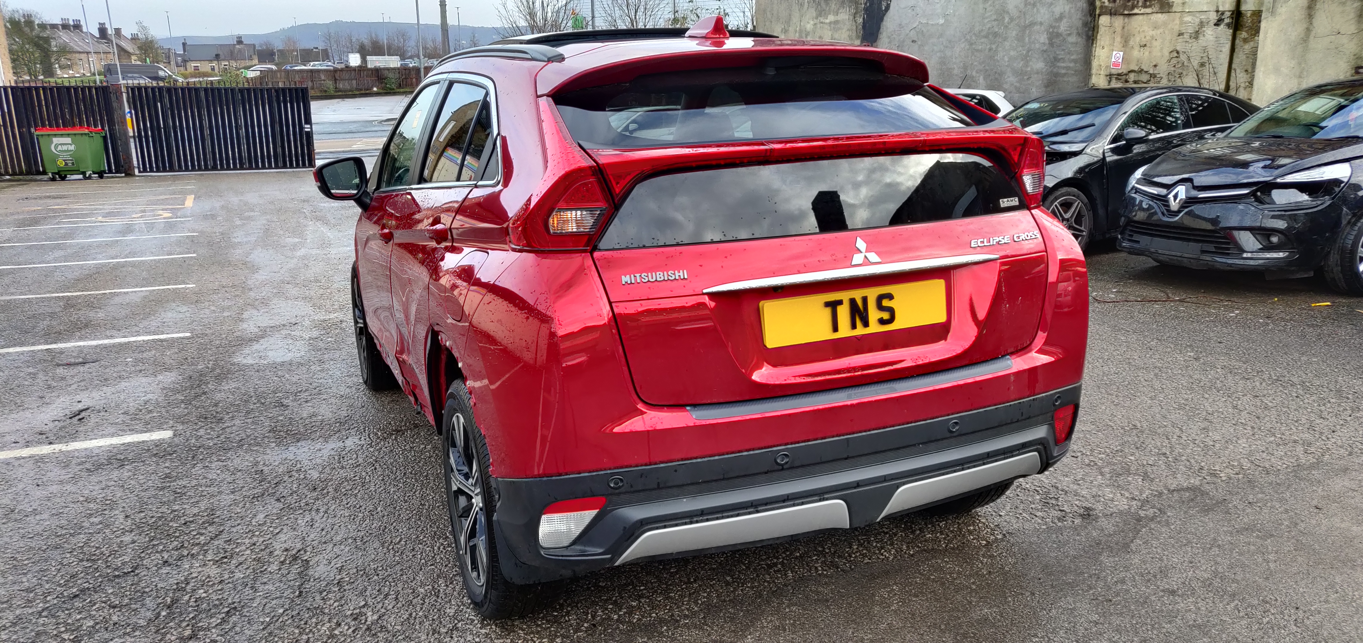 2018 68 MITSUBISHI ECLIPSE CROSS 1.5T 4 CVT 4WD UNRECORDED DAMAGED SALVAGE