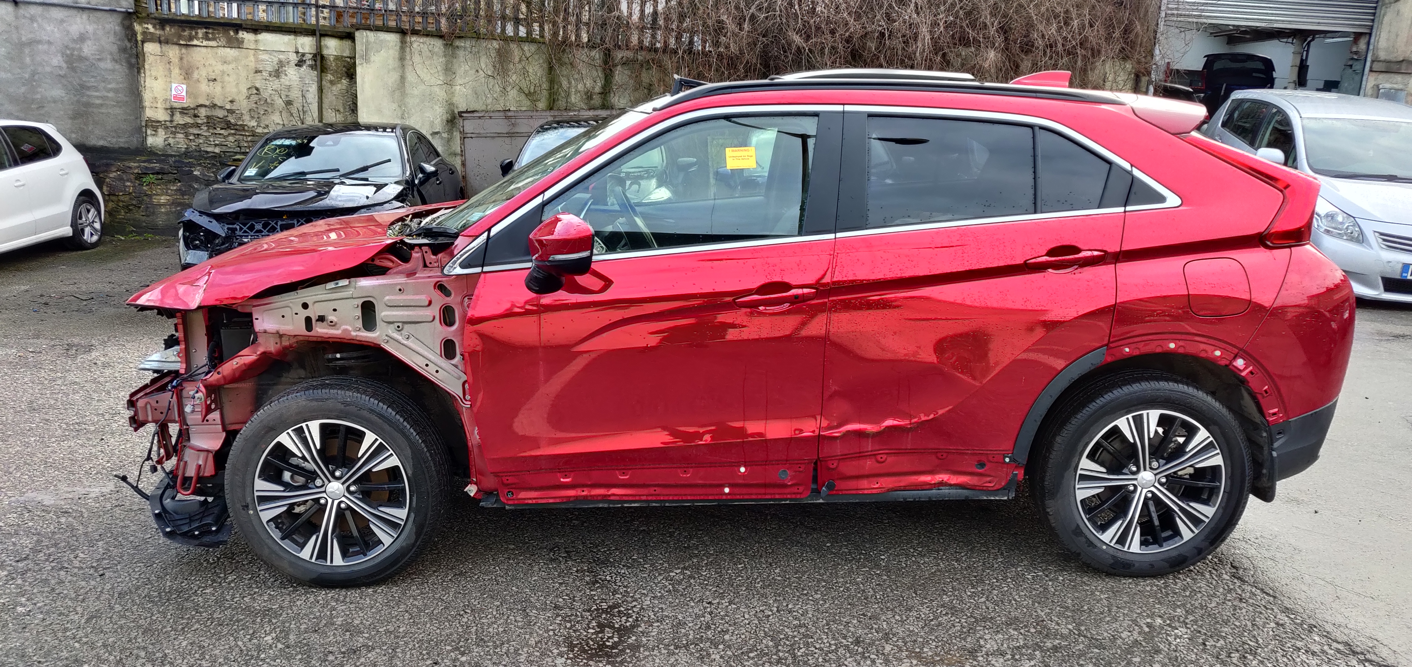 2018 68 MITSUBISHI ECLIPSE CROSS 1.5T 4 CVT 4WD UNRECORDED DAMAGED SALVAGE