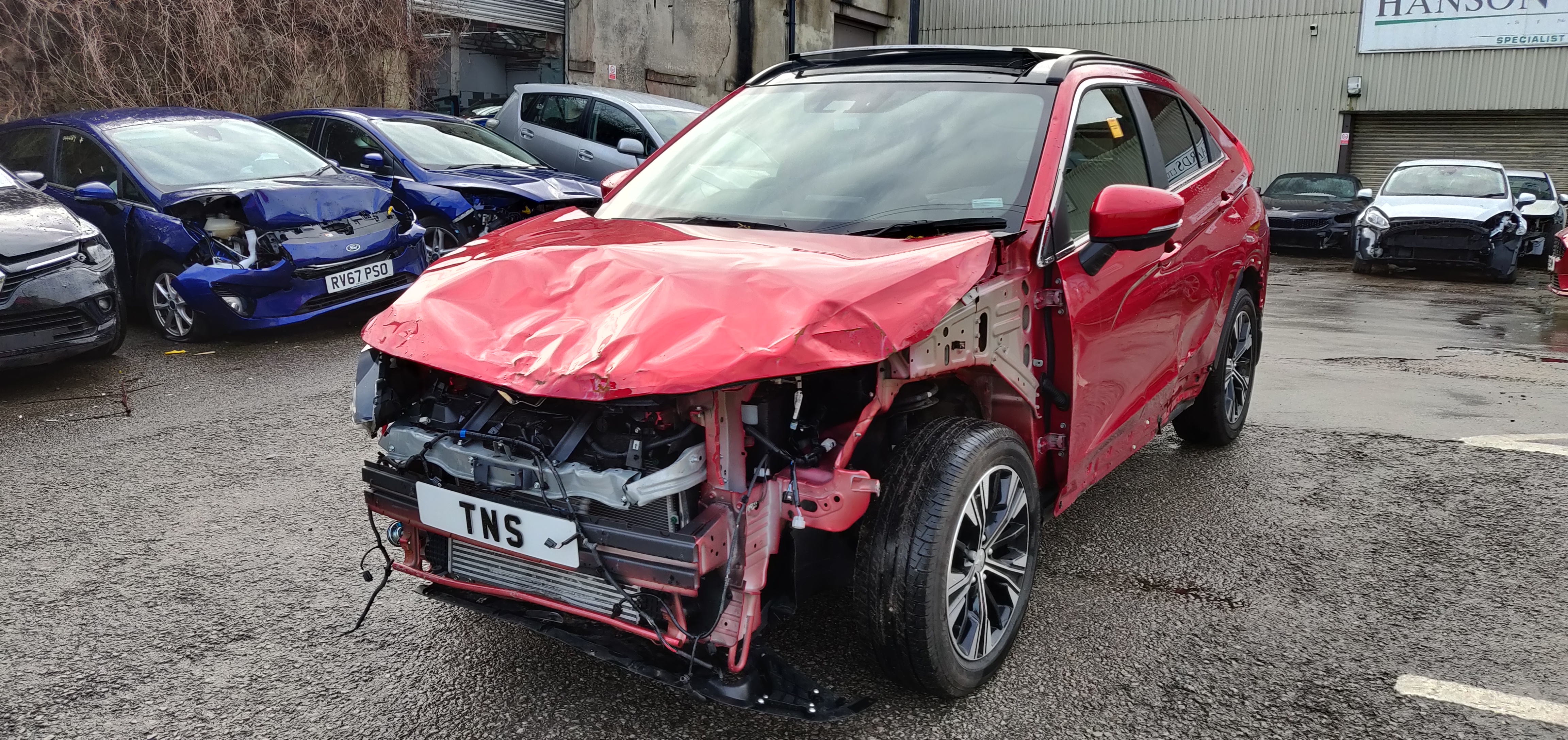 2018 68 MITSUBISHI ECLIPSE CROSS 1.5T 4 CVT 4WD UNRECORDED DAMAGED SALVAGE