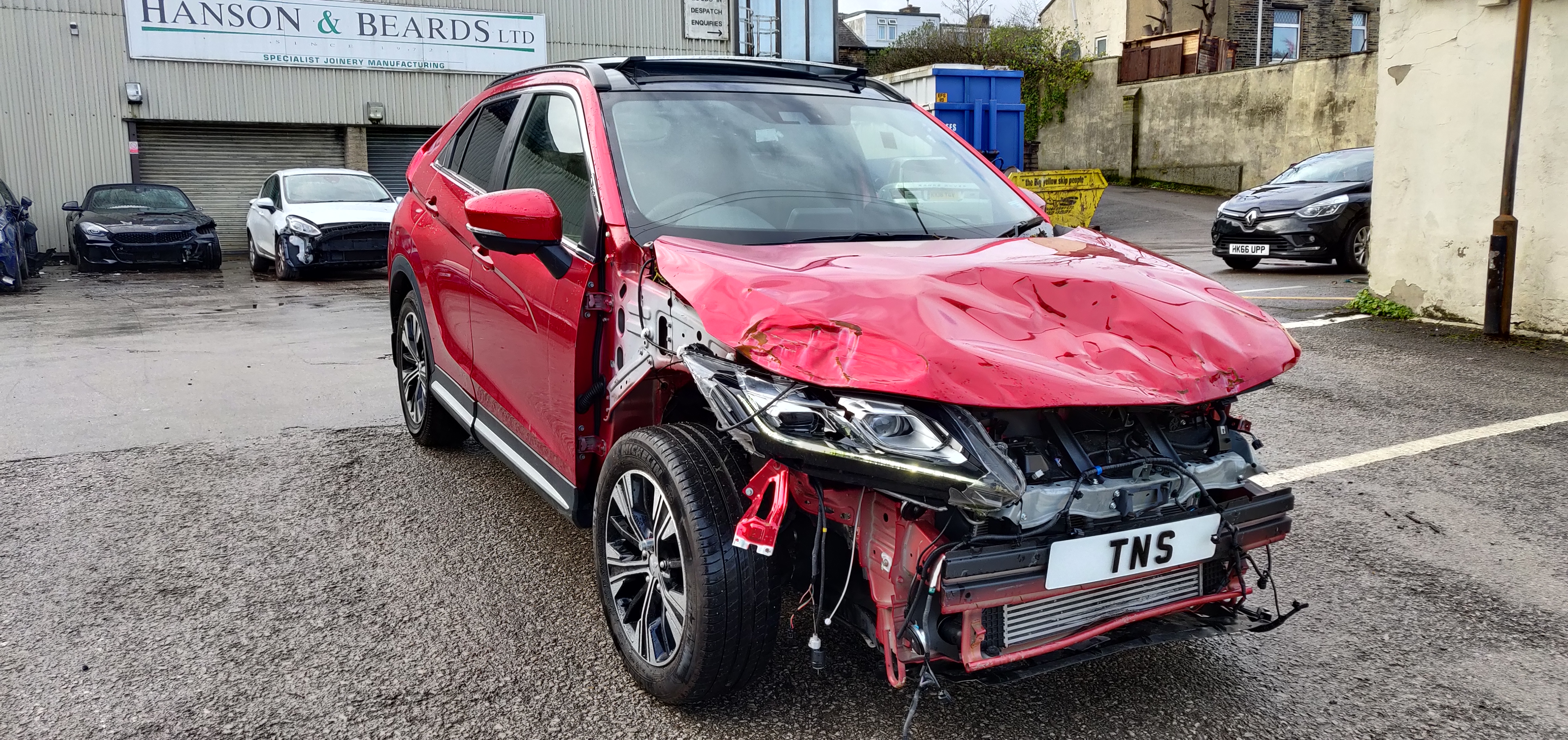 2018 68 MITSUBISHI ECLIPSE CROSS 1.5T 4 CVT 4WD UNRECORDED DAMAGED SALVAGE