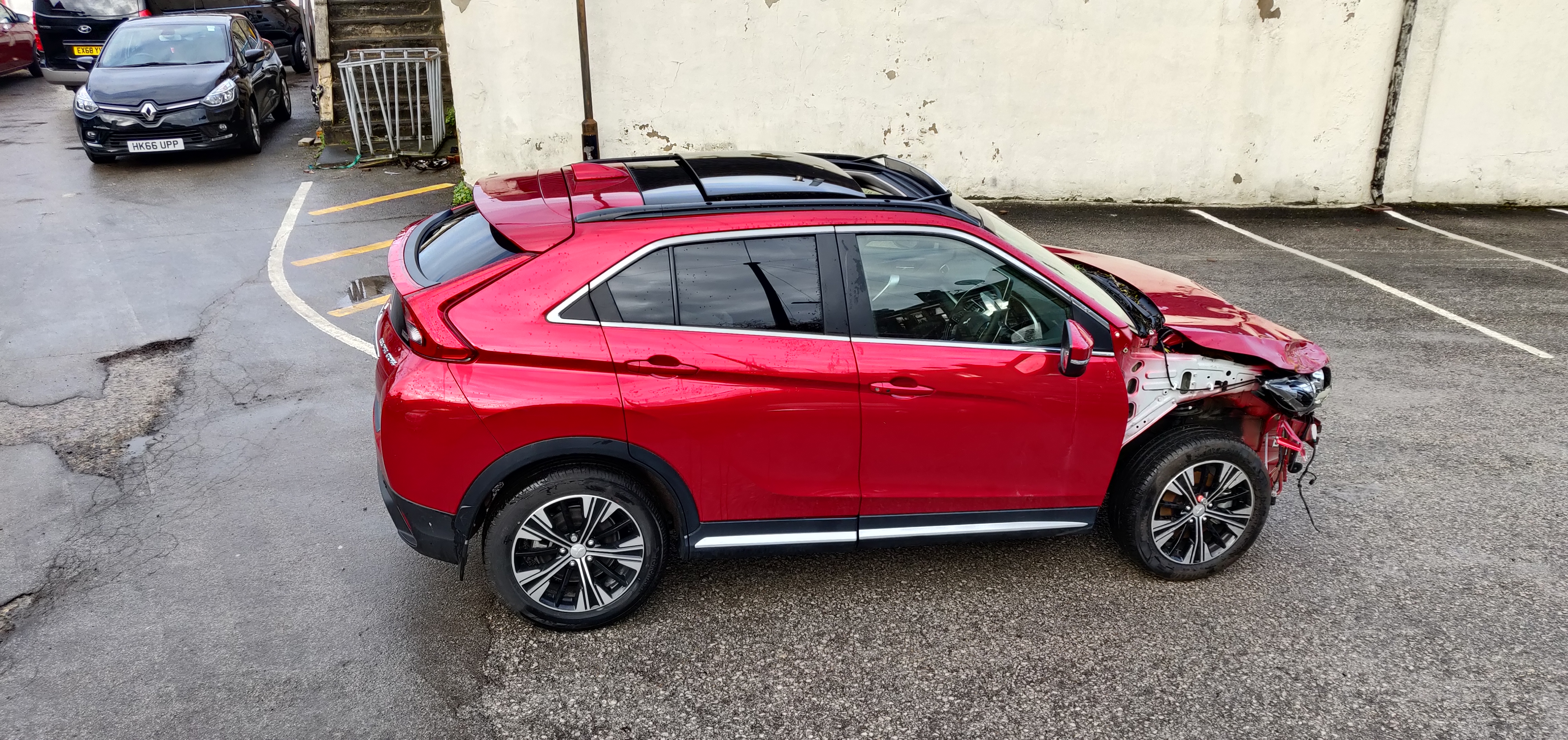 2018 68 MITSUBISHI ECLIPSE CROSS 1.5T 4 CVT 4WD UNRECORDED DAMAGED SALVAGE
