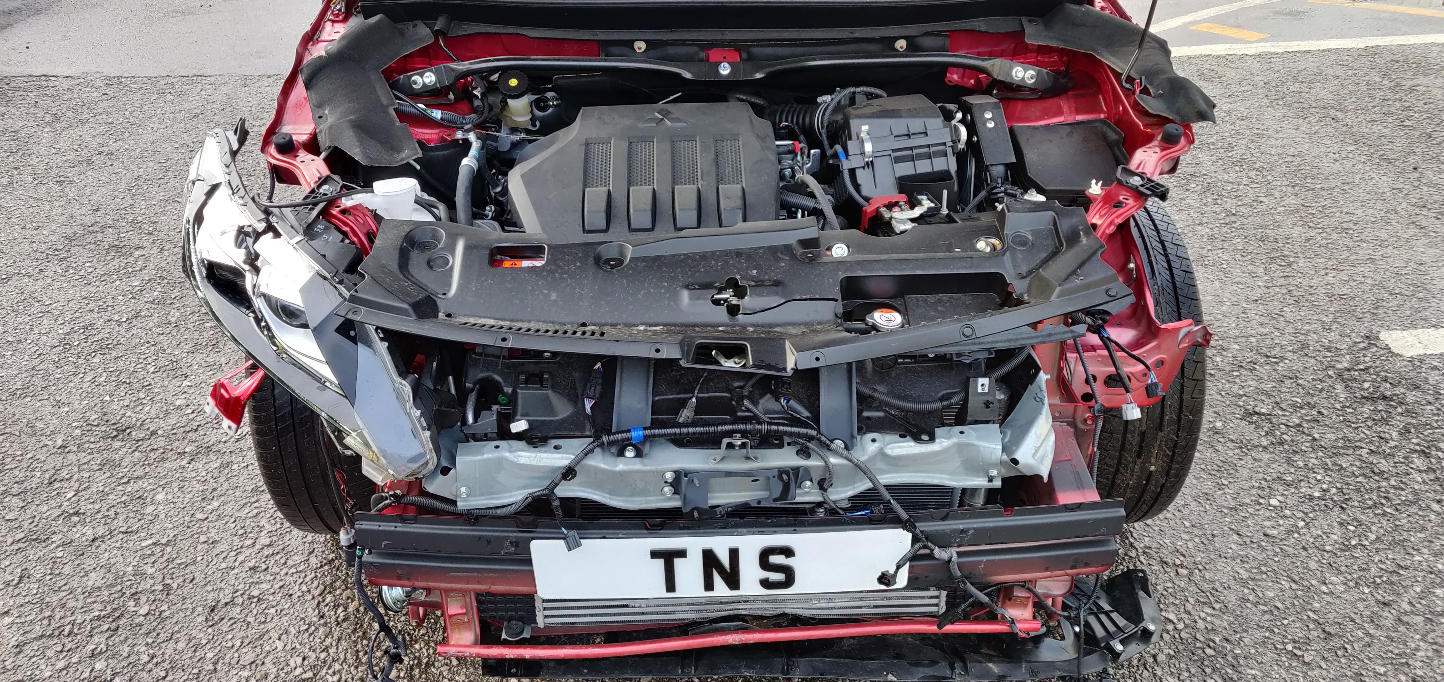 2018 68 MITSUBISHI ECLIPSE CROSS 1.5T 4 CVT 4WD UNRECORDED DAMAGED SALVAGE