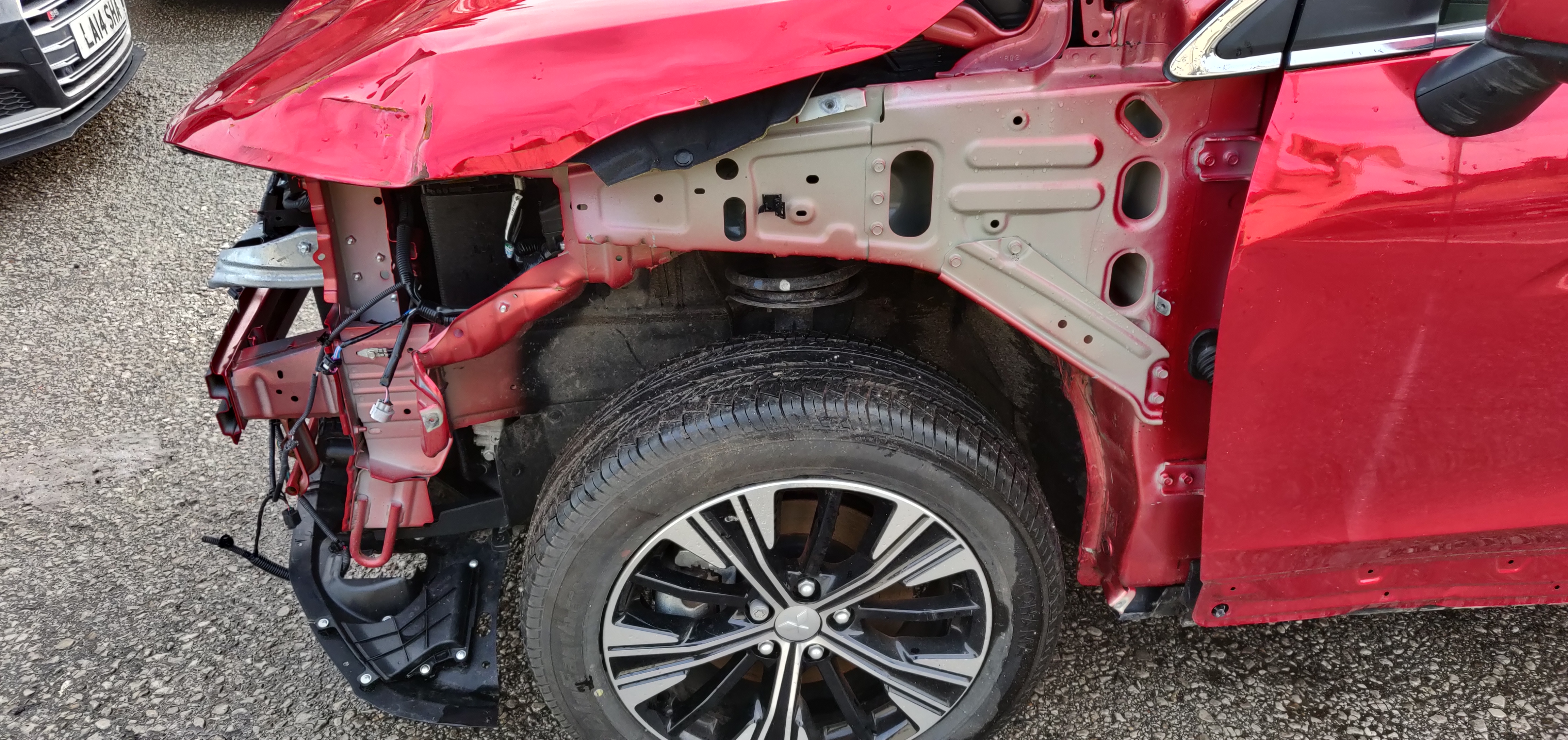 2018 68 MITSUBISHI ECLIPSE CROSS 1.5T 4 CVT 4WD UNRECORDED DAMAGED SALVAGE