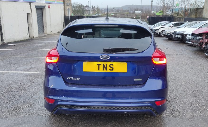 2018 18 FORD FOCUS ST-LINE 1.0T ECOBOOST UNRECORDED DAMAGED SALVAGE