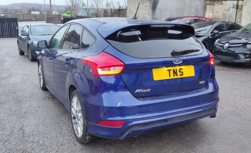 2018 18 FORD FOCUS ST-LINE 1.0T ECOBOOST UNRECORDED DAMAGED SALVAGE