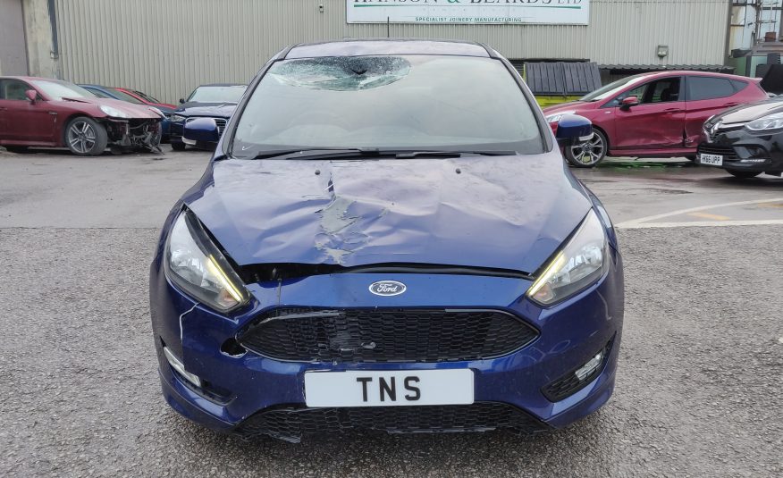 2018 18 FORD FOCUS ST-LINE 1.0T ECOBOOST UNRECORDED DAMAGED SALVAGE