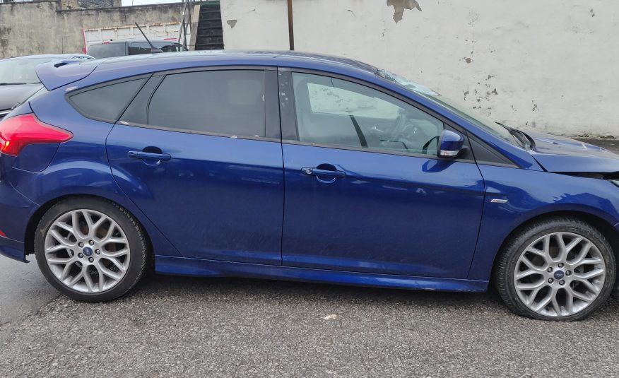 2018 18 FORD FOCUS ST-LINE 1.0T ECOBOOST UNRECORDED DAMAGED SALVAGE