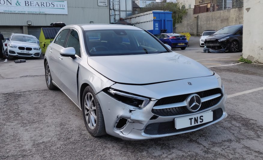 2018 68 MERCEDES-BENZ A CLASS A180D AUTO SPORT EXEC CAT S DAMAGED SALVAGE