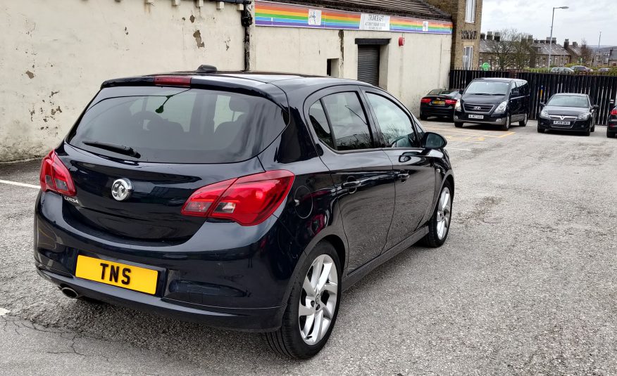 2019 19 VAUXHALL CORSA 1.4i SRI VX-LINE NAV BLACK ED. UNRECORDED DAMAGED SALVAGE