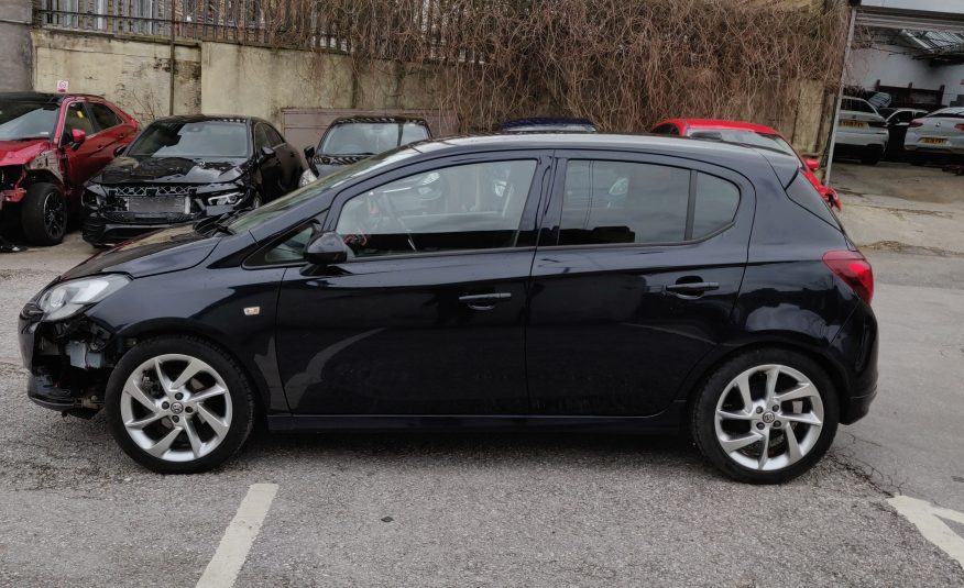 2018 18 VAUXHALL CORSA 1.4i SRI VX-LINE UNRECORDED DAMAGED SALVAGE