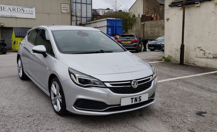 2018 68 VAUXHALL ASTRA 1.6i TURBO SRI VX-LINE NAV UNRECORDED DAMAGED SALVAGE