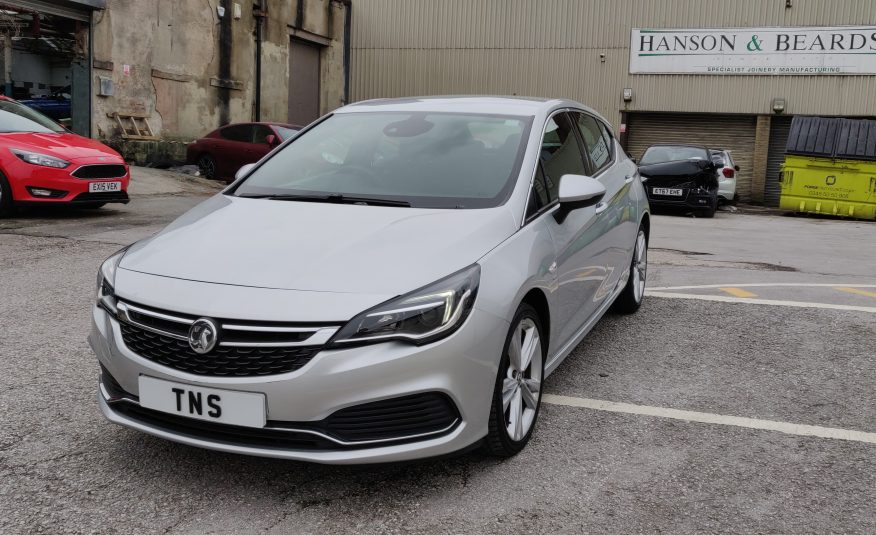 2018 68 VAUXHALL ASTRA 1.6i TURBO SRI VX-LINE NAV UNRECORDED DAMAGED SALVAGE