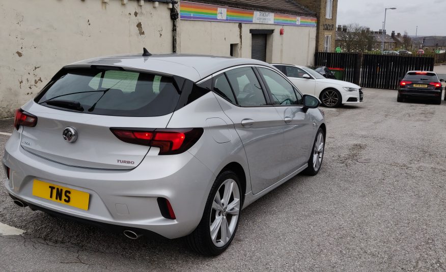 2018 68 VAUXHALL ASTRA 1.6i TURBO SRI VX-LINE NAV UNRECORDED DAMAGED SALVAGE