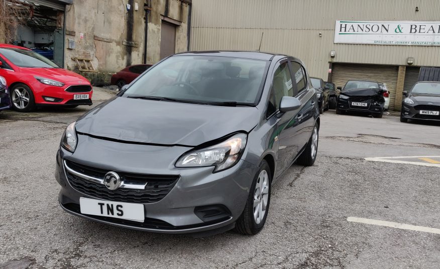 2019 69 VAUXHALL CORSA 1.4i SPORT UNRECORDED DAMAGED SALVAGE