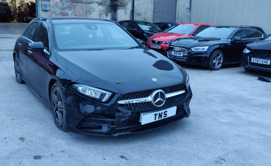 2018 68 MERCEDES-BENZ A CLASS A200 AUTO AMG LINE PREM UNRECORDED DAMAGED SALVAGE