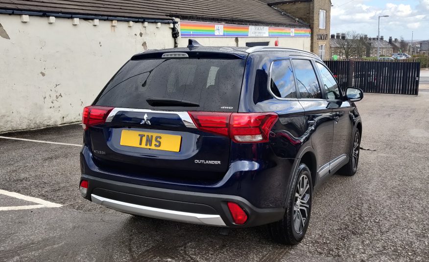 2019 19 MITSUBISHI OUTLANDER JURO 2.2 DI-D 4×4 AUTO UNRECORDED DAMAGED SALVAGE