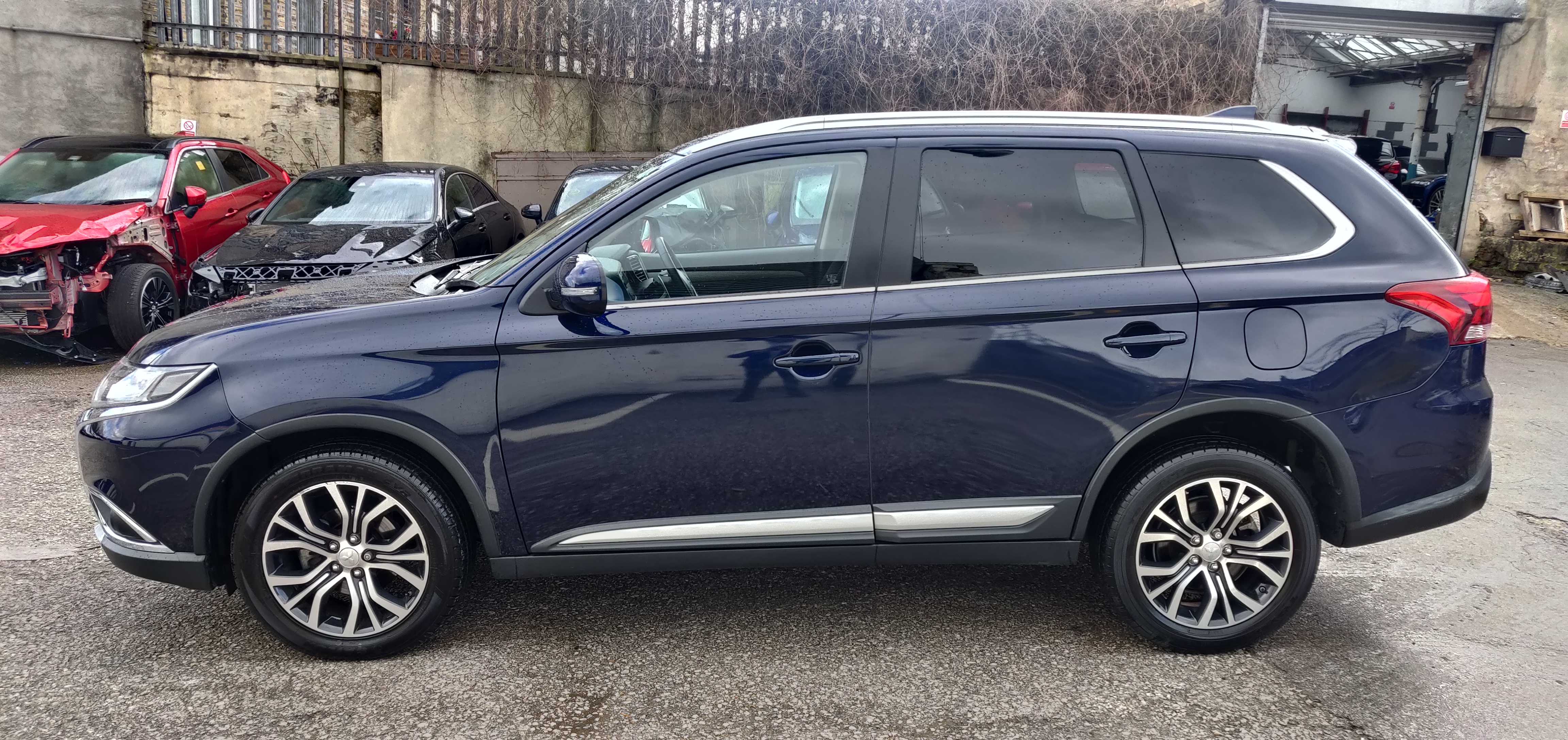 2019 19 MITSUBISHI OUTLANDER JURO 2.2 DI-D 4×4 AUTO UNRECORDED DAMAGED SALVAGE