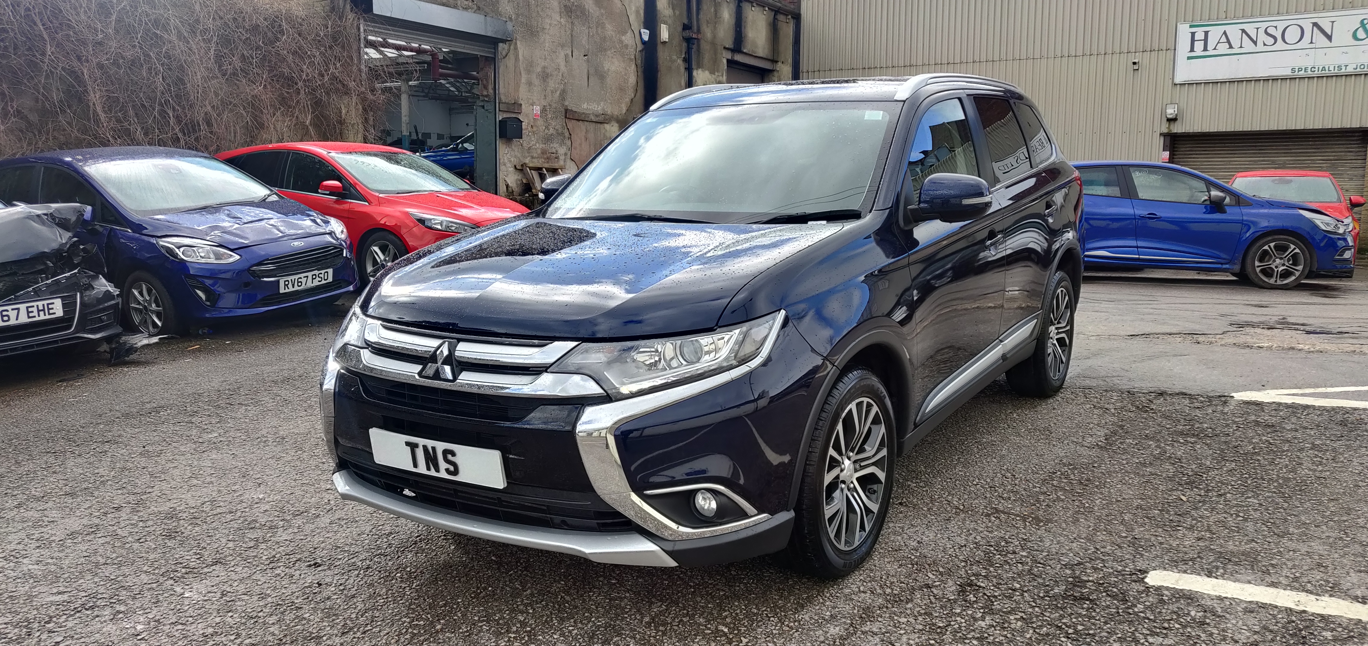 2019 19 MITSUBISHI OUTLANDER JURO 2.2 DI-D 4×4 AUTO UNRECORDED DAMAGED SALVAGE