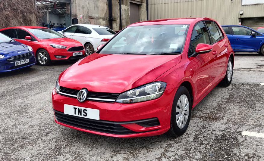 2018 18 VOLKSWAGEN GOLF S 1.4 TSI BMT AUTO UNRECORDED DAMAGED SALVAGE