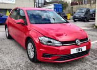 2018 18 VOLKSWAGEN GOLF S 1.4 TSI BMT AUTO UNRECORDED DAMAGED SALVAGE