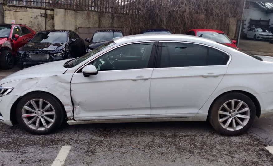 2018 18 VOLKSWAGEN PASSAT SE BUSINESS 2.0 TDI AUTO DSG CAT S DAMAGED SALVAGE