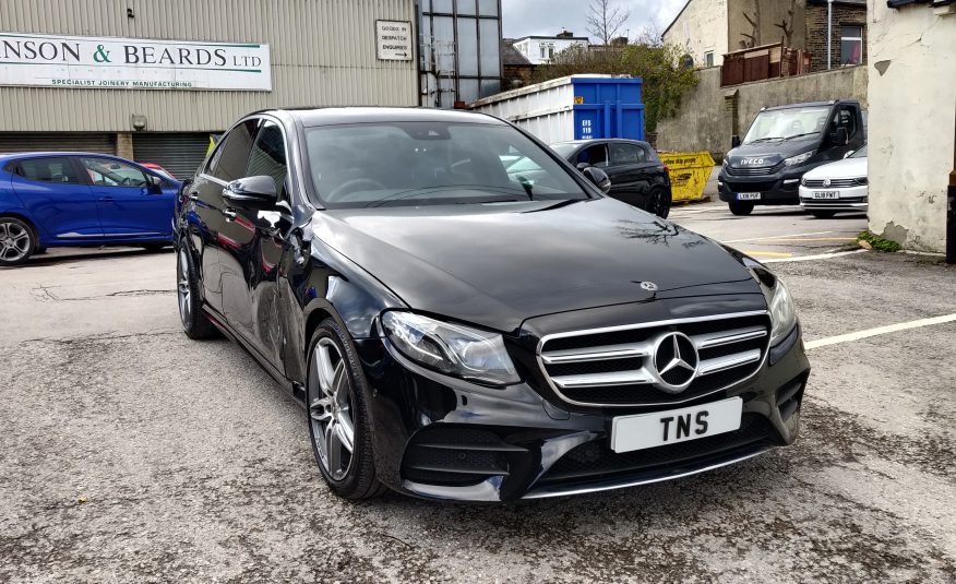 2019 19 MERCEDES-BENZ E CLASS E220 AMG LINE NIGHT ED. UNRECORDED DAMAGED SALVAGE