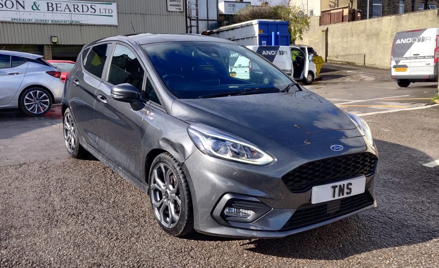 2019 19 FORD FIESTA ST-LINE NAV 1.0L TURBO AUTO UNRECORDED DAMAGED SALVAGE