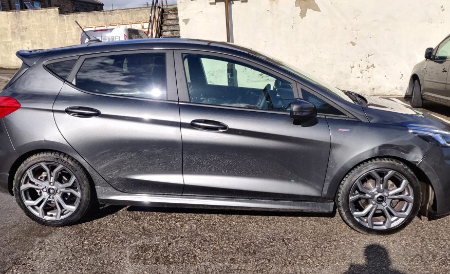 2019 19 FORD FIESTA ST-LINE NAV 1.0L TURBO AUTO UNRECORDED DAMAGED SALVAGE