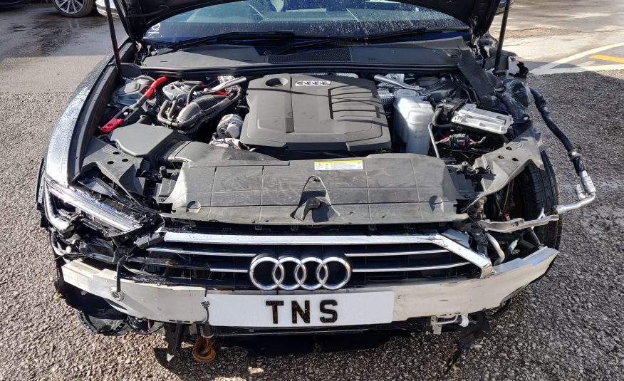 2019 19 AUDI A6 S-LINE 40 TDI AUTO CAT S DAMAGED SALVAGE