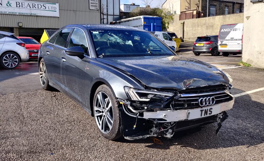 2019 19 AUDI A6 S-LINE 40 TDI AUTO CAT S DAMAGED SALVAGE