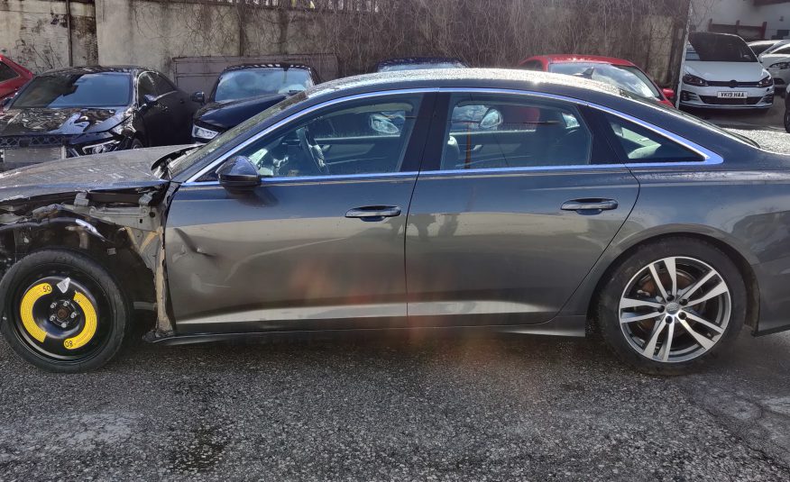 2019 19 AUDI A6 S-LINE 40 TDI AUTO CAT S DAMAGED SALVAGE