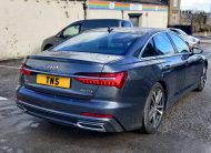 2019 19 AUDI A6 S-LINE 40 TDI AUTO CAT S DAMAGED SALVAGE