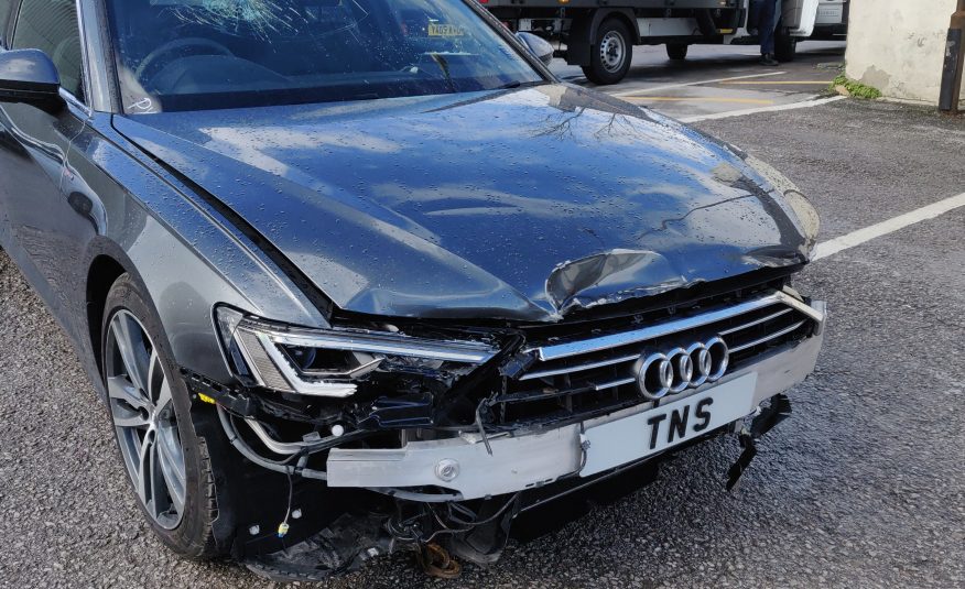 2019 19 AUDI A6 S-LINE 40 TDI AUTO CAT S DAMAGED SALVAGE