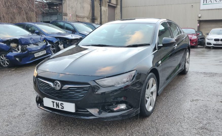 2019 VAUXHALL INSIGNIA 1.5i SRI VX-LINE NAV UNRECORDED DAMAGED SALVAGE