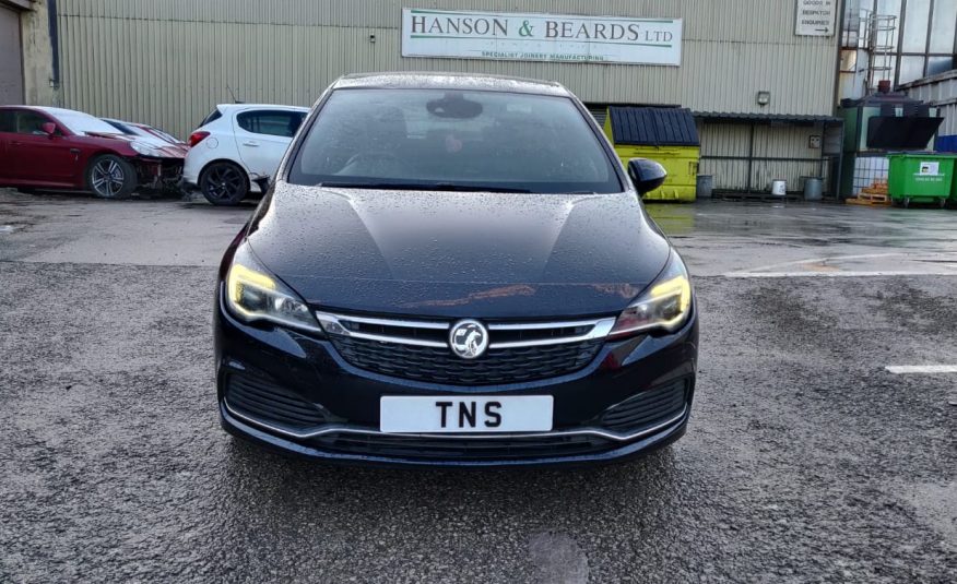 2018 68 VAUXHALL ASTRA 1.6i TURBO SRI VX-LINE NAV UNRECORDED DAMAGED SALVAGE