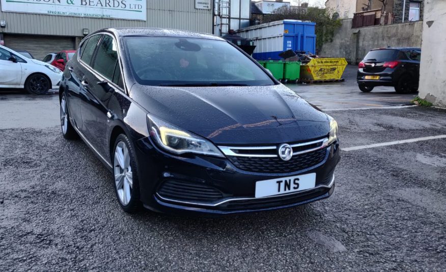 2018 68 VAUXHALL ASTRA 1.6i TURBO SRI VX-LINE NAV UNRECORDED DAMAGED SALVAGE