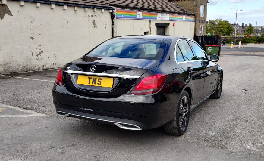 2019 19 MERCEDES-BENZ C CLASS C200 SPORT PREMIUM AUTO UNRECORDED DAMAGED SALVAGE