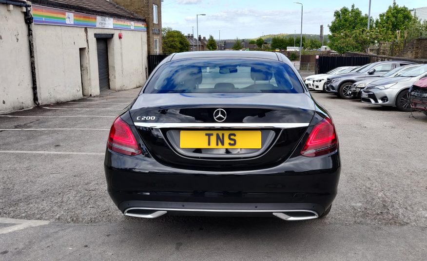 2019 19 MERCEDES-BENZ C CLASS C200 SPORT PREMIUM AUTO UNRECORDED DAMAGED SALVAGE