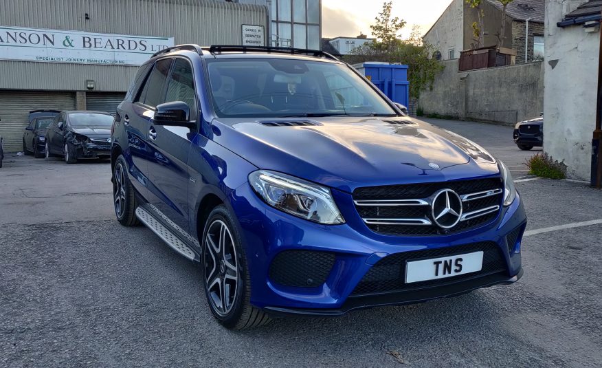 2017 MERCEDES BENZ GLE43 3.0 AMG PREMIUM NIGHT ED. 4 MATIC 4X4 EX-LEASE VEHICLE