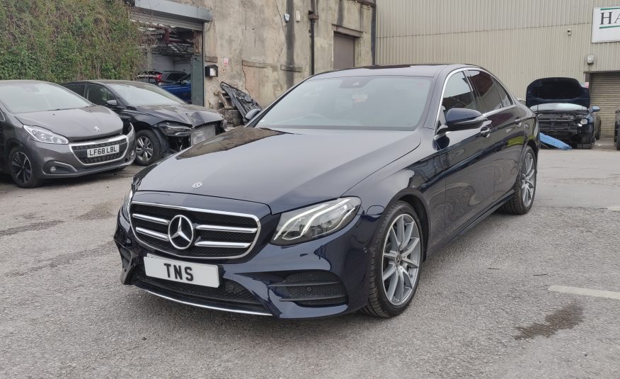 2020 MERCEDES-BENZ E CLASS E220D AMG LINE EDITION UNRECORDED DAMAGED SALVAGE