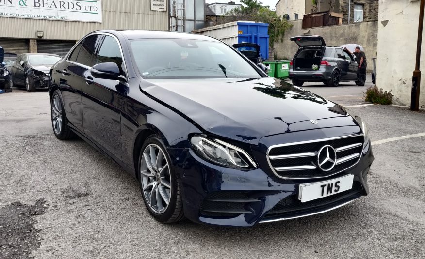 2020 MERCEDES-BENZ E CLASS E220D AMG LINE EDITION UNRECORDED DAMAGED SALVAGE