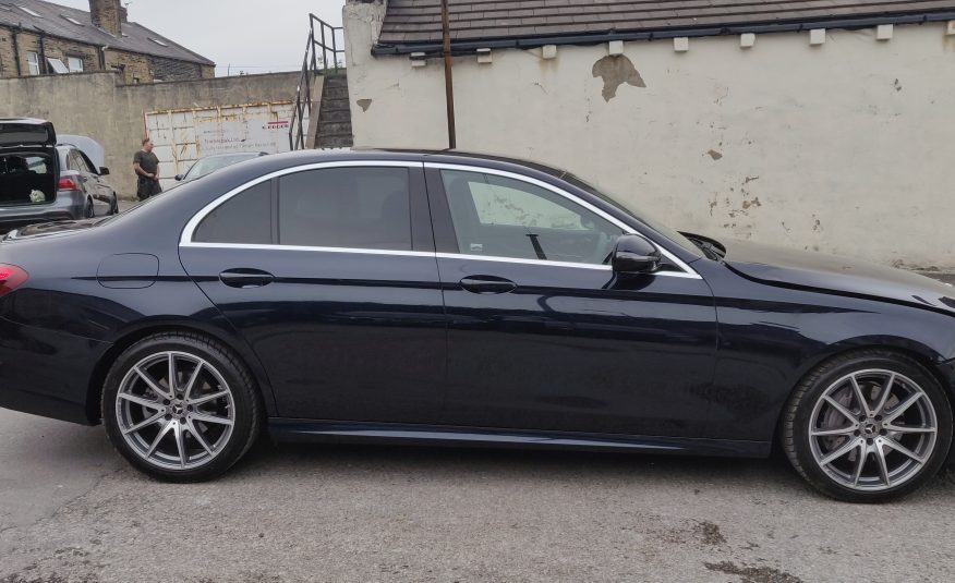 2020 MERCEDES-BENZ E CLASS E220D AMG LINE EDITION UNRECORDED DAMAGED SALVAGE