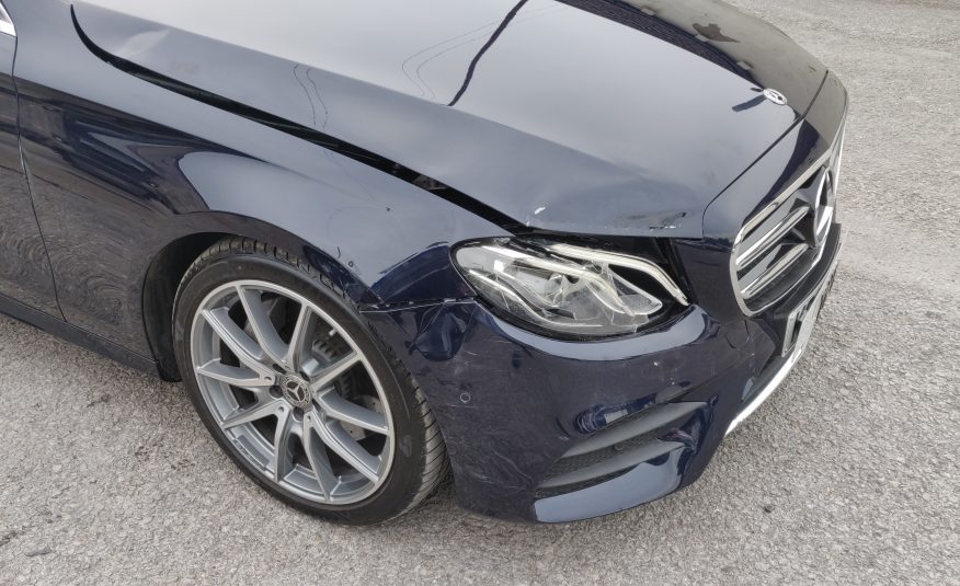 2020 MERCEDES-BENZ E CLASS E220D AMG LINE EDITION UNRECORDED DAMAGED SALVAGE