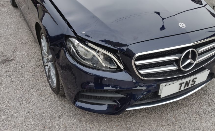 2020 MERCEDES-BENZ E CLASS E220D AMG LINE EDITION UNRECORDED DAMAGED SALVAGE