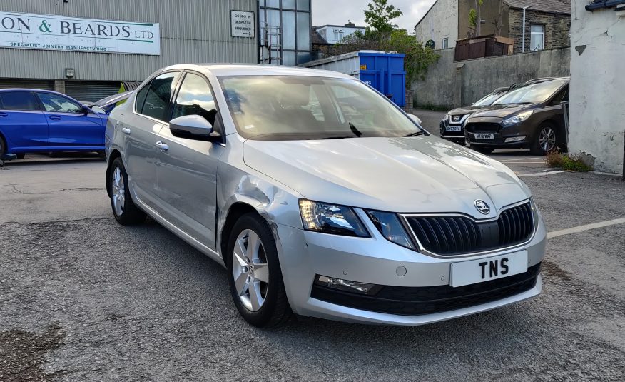 2019 69 SKODA OCTAVIA 1.6 TDI SE TECHNOLOGY UNRECORDED DAMAGED SALVAGE