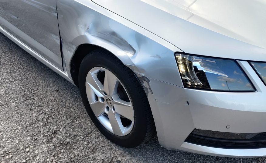 2019 69 SKODA OCTAVIA 1.6 TDI SE TECHNOLOGY UNRECORDED DAMAGED SALVAGE