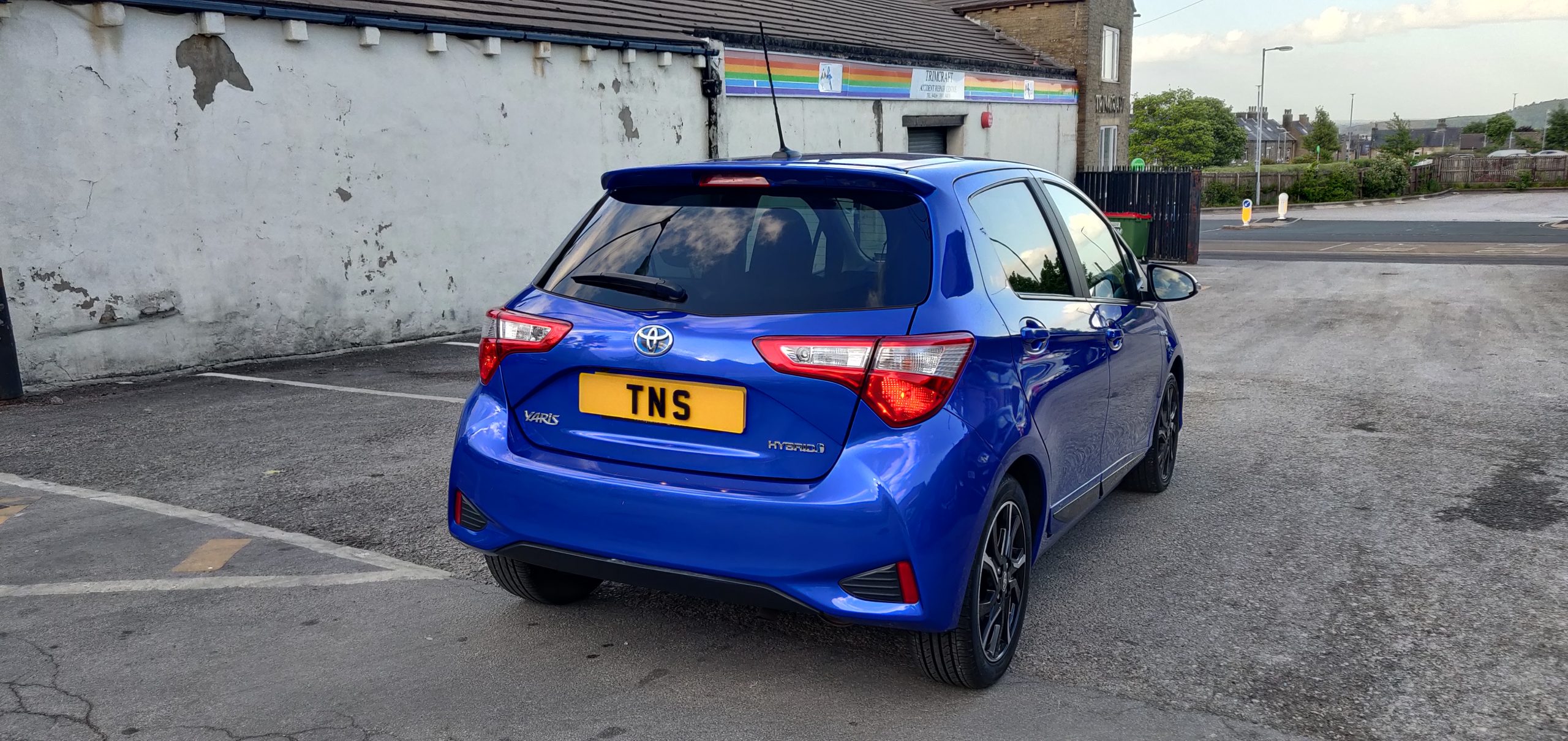 2018 TOYOTA YARIS DESIGN HYBRID 1.5 VVT-i HEV CV AUTO UNRECORDED DAMAGED SALVAGE