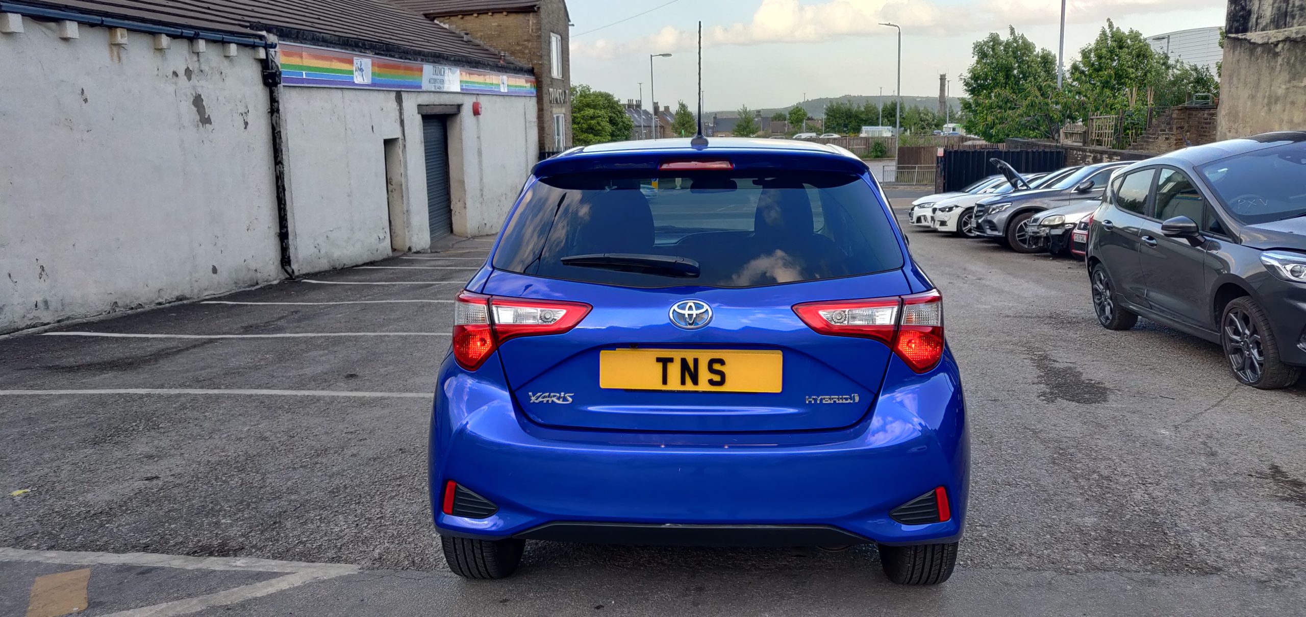 2018 TOYOTA YARIS DESIGN HYBRID 1.5 VVT-i HEV CV AUTO UNRECORDED DAMAGED SALVAGE